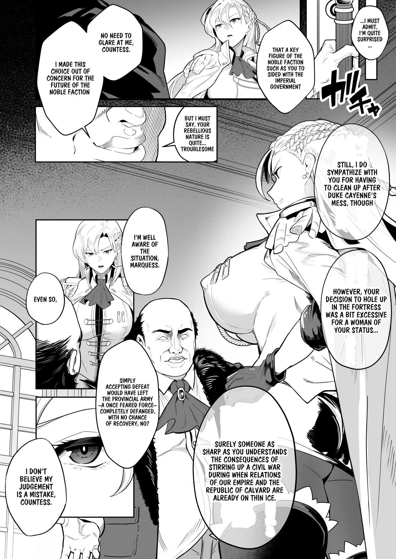 Hentai Manga Comic-When The Gold is Tainted with Cloudy White-Read-5